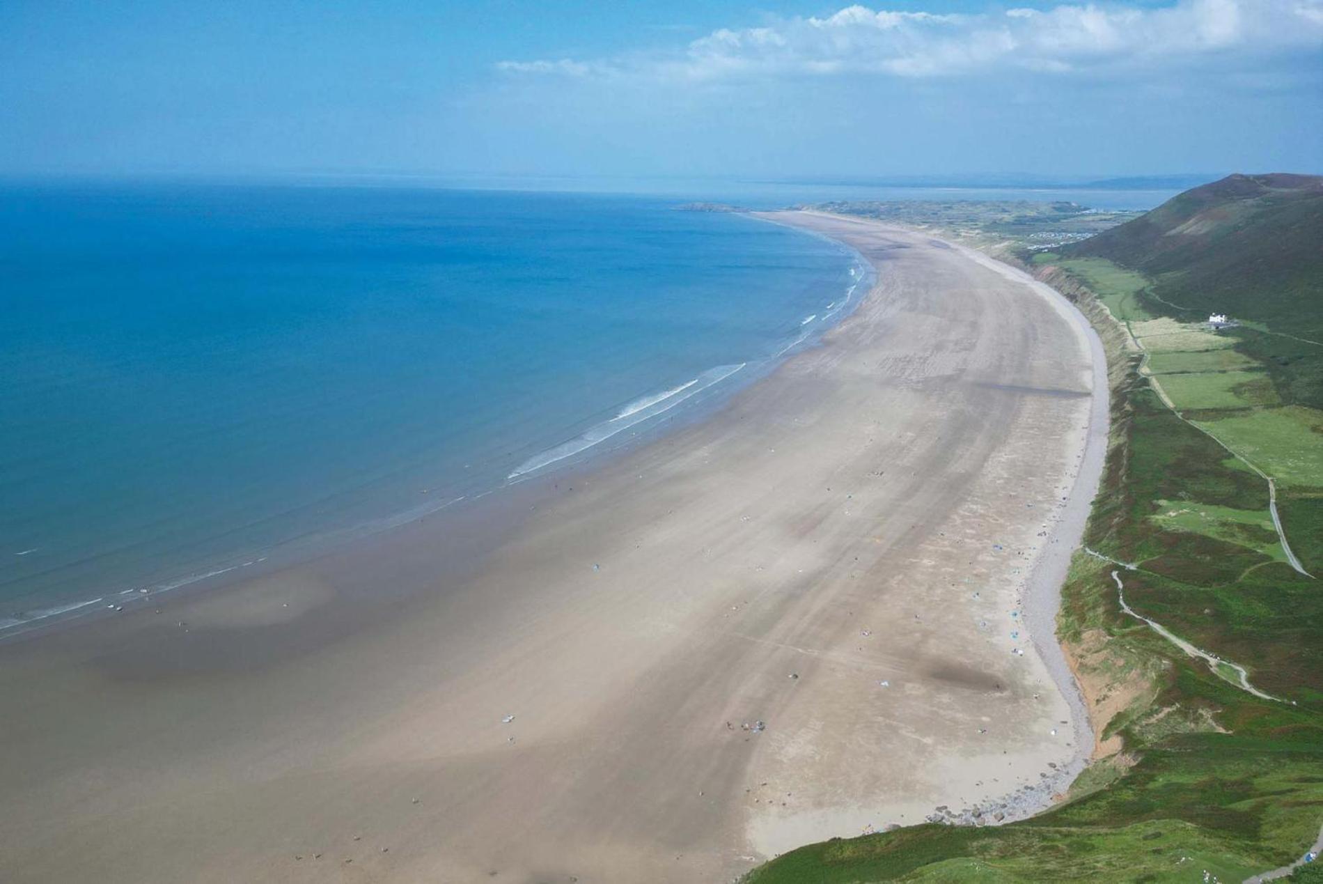 Channel View - 3 Bedroom House - Rhossili Bay Оксвич Экстерьер фото