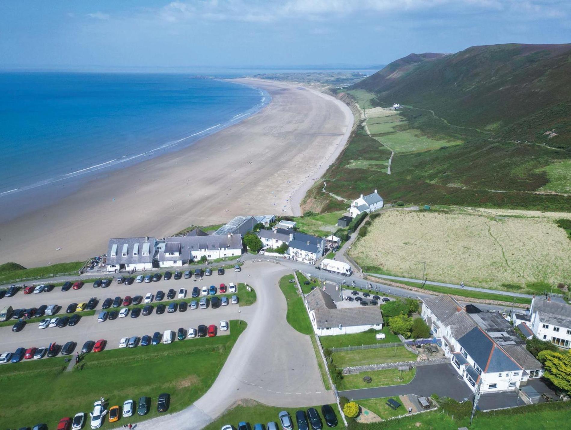 Channel View - 3 Bedroom House - Rhossili Bay Оксвич Экстерьер фото